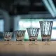 Loveramics Urban Glass Twisted Cappuccino üvegpohár 180ml, aljtálca nélkül