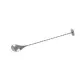 Barshaker rozsdamentes acél bárkanál, 28cm hosszú