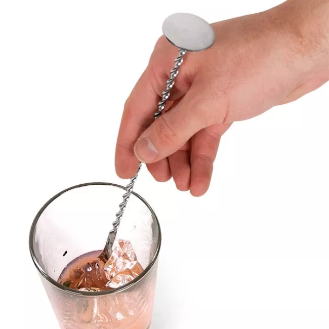Barshaker rozsdamentes acél bárkanál, 28cm hosszú
