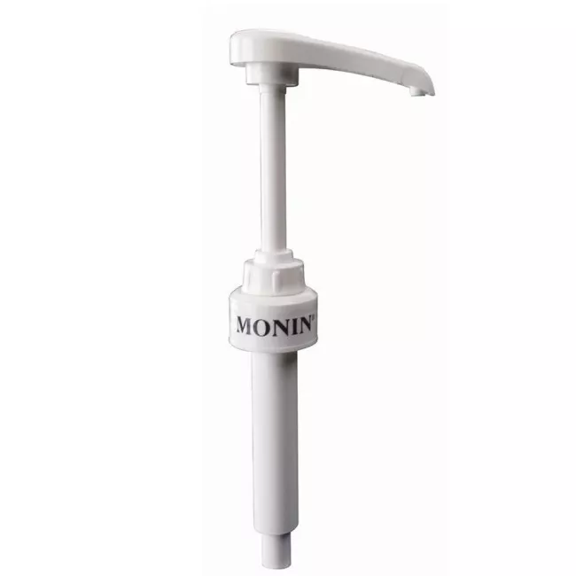 Monin szirup adagoló pumpa fehér PVC anyagból 0.7L-es üveghez