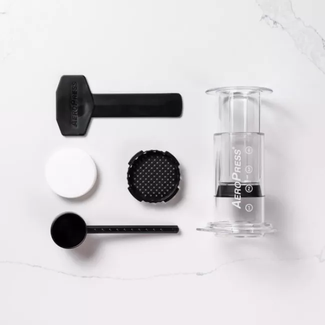AeroPress Clear átlátszó kávéfőző Tritan anyagból