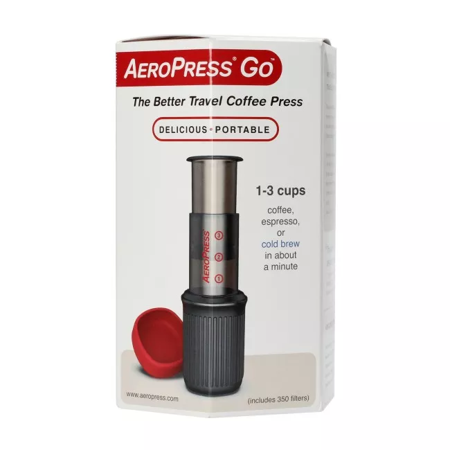 AeroPress® GO utazó kávéfőző szűrőkészlettel