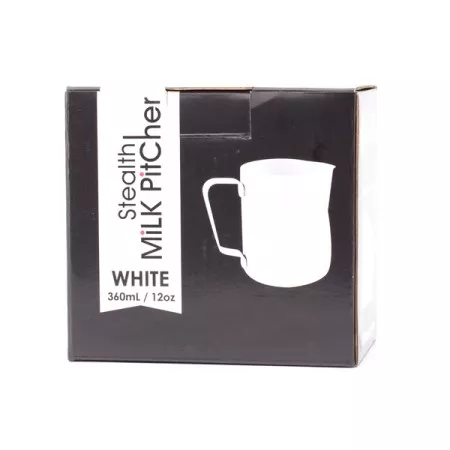 Rhinowares Barista tejkiöntő kancsó - Fehér - 360 ml