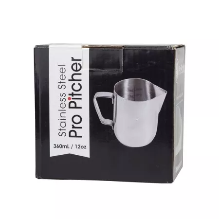 Rhinowares PRO rozsdamentes acél tejkiöntő kancsó 360 ml