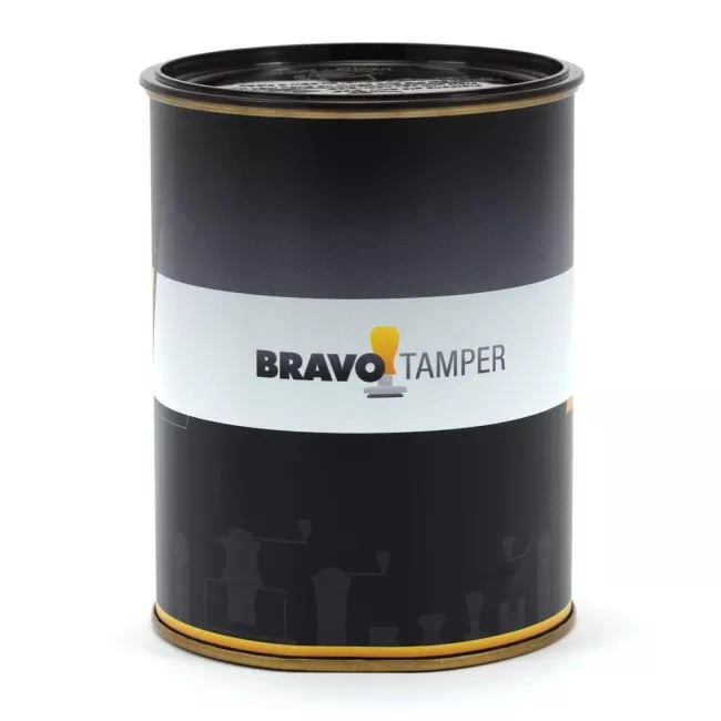Bravo Tamper 53.4mm fém markolatú matt fekete kávétömörítő
