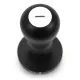 Bravo Tamper 53.4mm fém markolatú matt fekete kávétömörítő