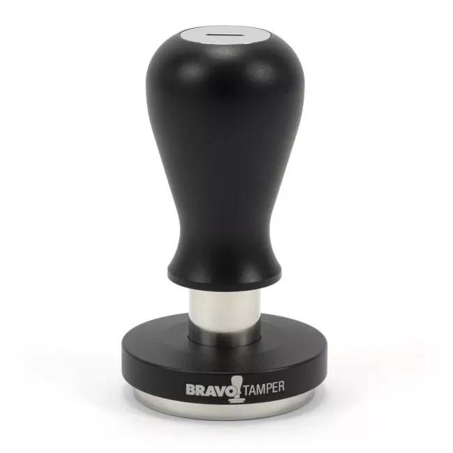 Bravo Tamper 53.4mm fém markolatú matt fekete kávétömörítő