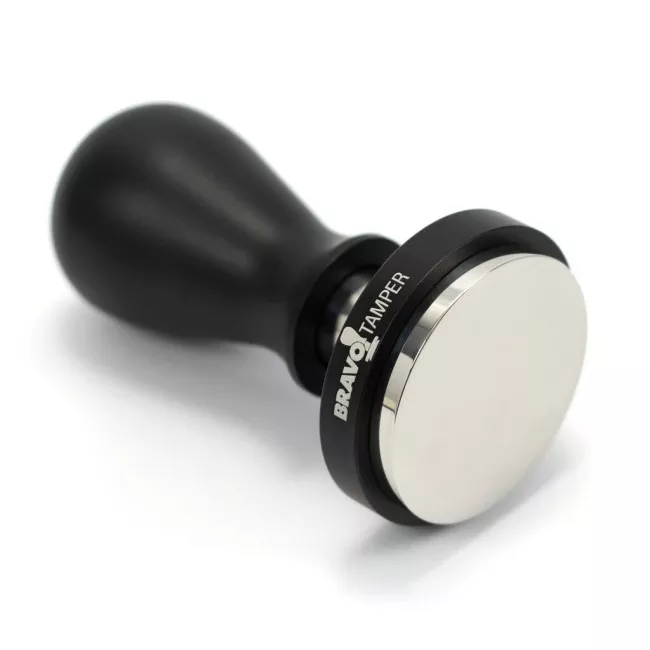 Bravo Tamper 53.4mm fém markolatú matt fekete kávétömörítő