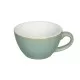 Loveramics Egg Flat White csésze aljtányérral, Basil színben, 150 ml