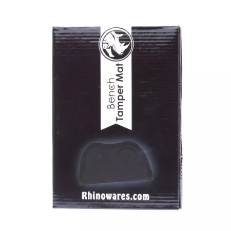 Rhinowares Bench Tamping Mat - fekete gumi tamper alátét, 21x15cm