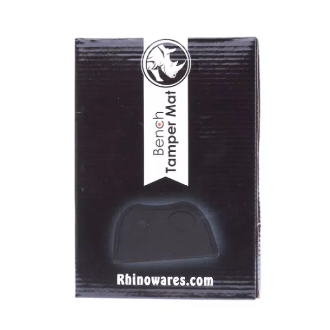 Rhinowares fekete gumi tamper alátét 21x15cm méretben