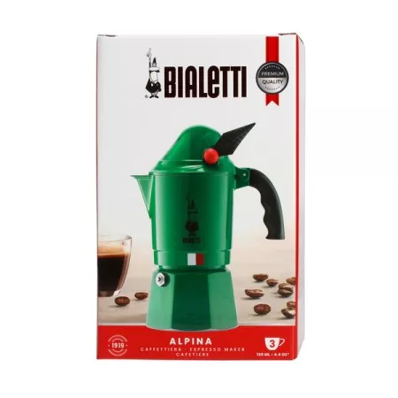 Bialetti Alpina 3tz kotyogós kávéfőző