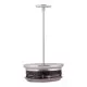 Bialetti French Press Preziosa 350 ml üveg kávéfőző rozsdamentes acél kerettel