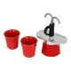 Bialetti Mini Express 2tz Red kávéfőző két eszpresszós csészével
