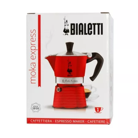 Bialetti Moka Express 1tz Piros