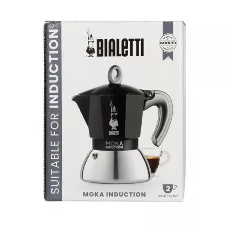 Bialetti New Moka Induction 2tz Fekete