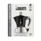 Bialetti New Moka Induction 2tz Fekete kotyogós kávéfőző acél-alumínium testtel