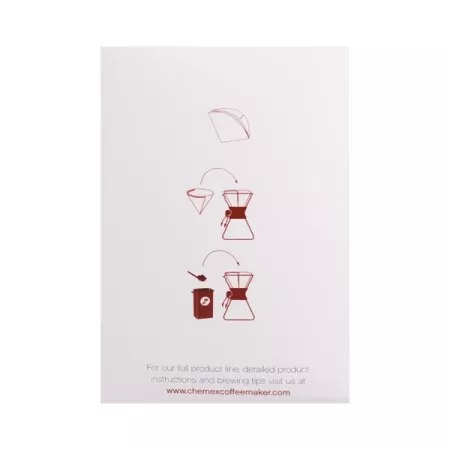 CHEMEX papírfilter - BROWN - Square - 100db