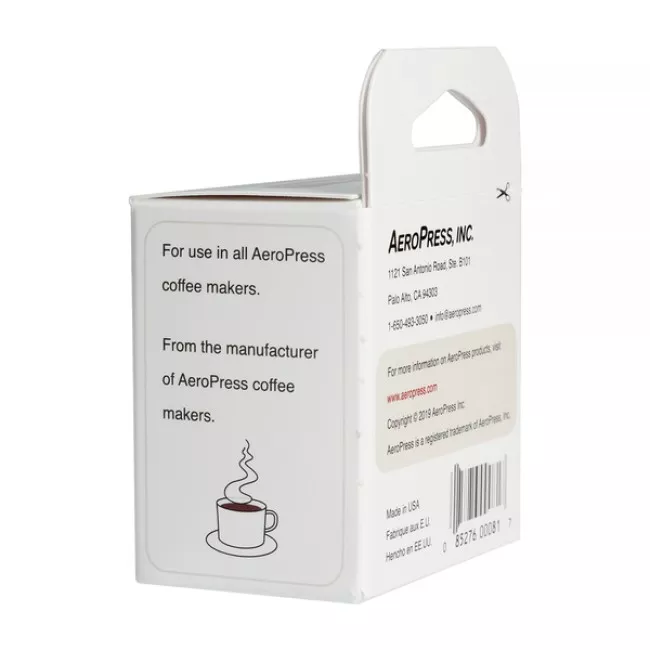 AeroPress® szűrők 350 darabos kiszerelésben, fehér színben