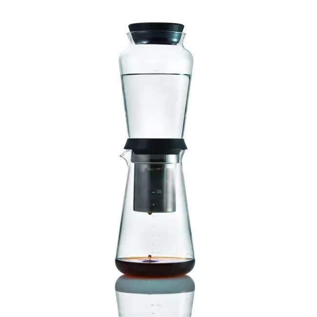 HARIO Shizuku Slow-Drip kávéfőző 600ml, átlátszó üvegtest