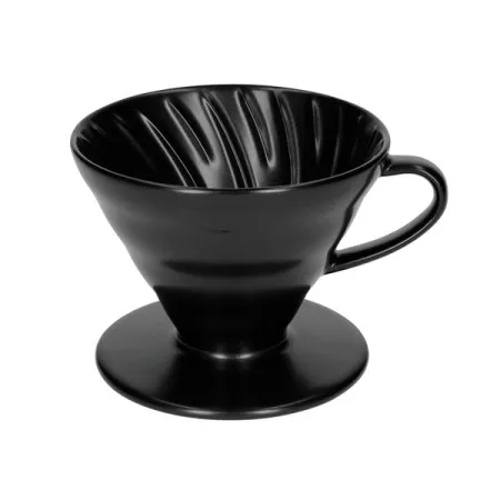 Hario V60-02 - Kerámia Kávéfilter - Matt Fekete