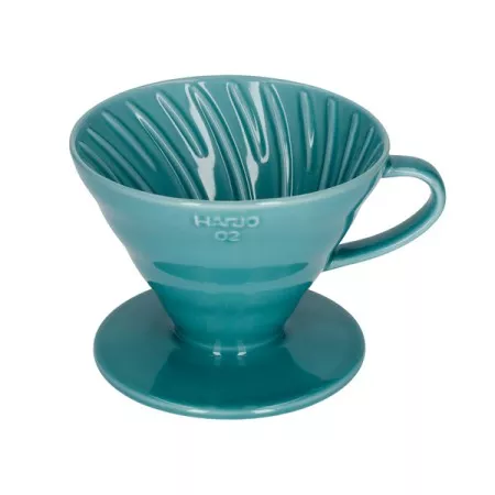 Hario V60-02 kerámia kávéfilter - türkizzöld