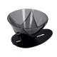 Hario V60 Mugen 02 fekete pourover dripper kávékészítő eszköz