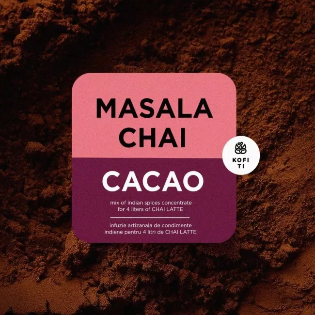 Kofi Ti Kakaós Masala Chai szirup 230 ml üveg