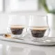 Kruve EQ Glass Propel Espresso pohárszett, két darab 75 ml-es kézzel fújt eszpresszó pohár
