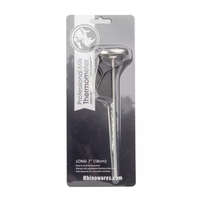 Rhinowares hosszú barista hőmérő 18 cm-es tejhőmérséklet méréshez