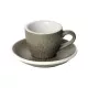 Loveramics Egg espresso csésze 80 ml Granite színben csészealjjal