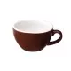 Loveramics Egg Flat White csésze 150 ml barna színben, alátéttel