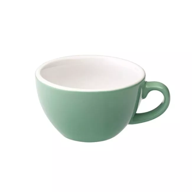 Loveramics Egg Flat White csésze 150 ml mint színben, alátéttel