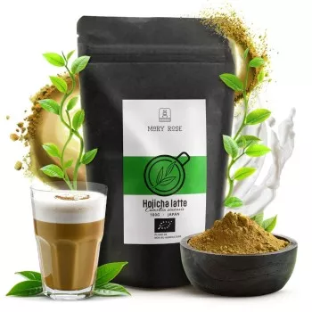 Mary Rose – Hojicha Latte (Pörkölt Matcha) BIO - 100g