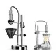 Modbar Pour Over System krómozott csapos pour-over kávékészítő modul