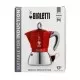 Bialetti Moka Induction 6tz piros moka kávéfőző indukciós főzőlaphoz