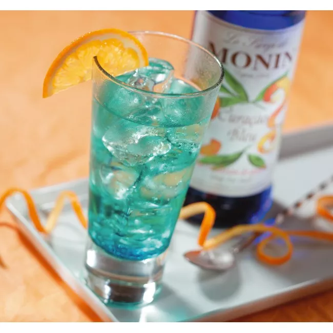 Monin Blue Curacao koktélszirup üveg 0.7L kiszerelésben