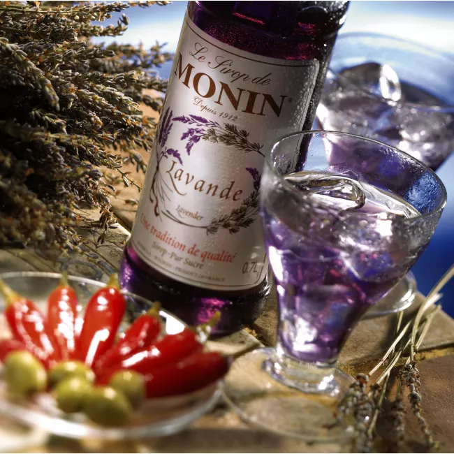 Monin Levendula szirup üveg, 0.7L kiszerelés