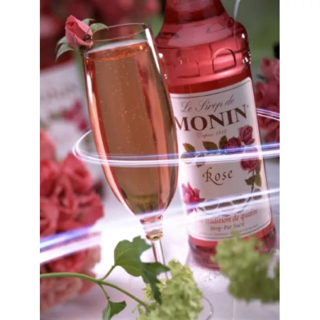 Monin Rózsa Szirup Special Taste 0.7L üveges kiszerelés