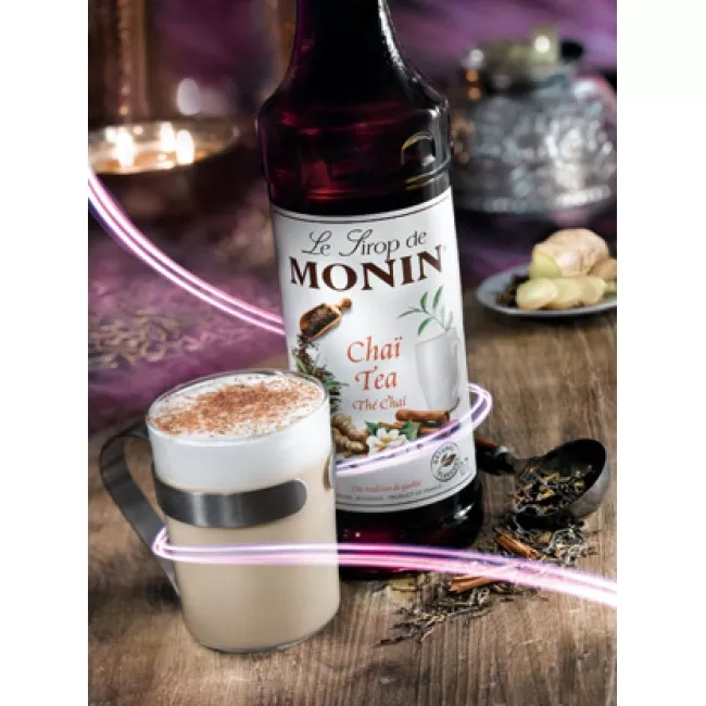 Monin Chai Tea szirup 0,7 literes üvegben