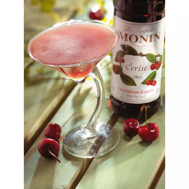 Monin cseresznye koktélszirup 0.7 literes üvegben