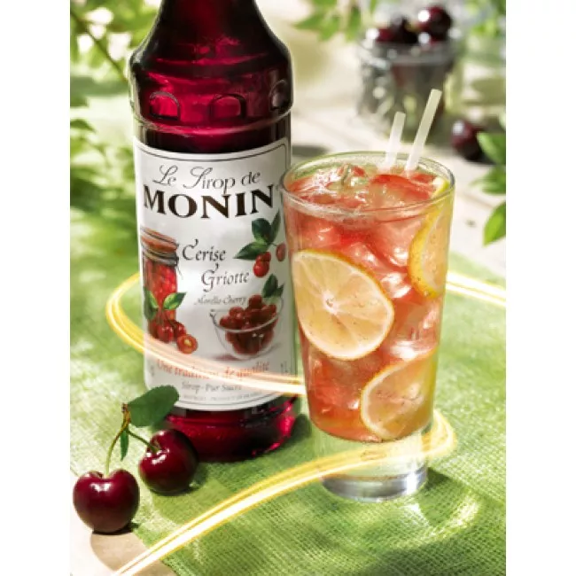 Monin koktélszirup vadcseresznye Morello Cherry 0,7 literes üveg