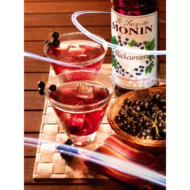 Monin Feketeribizli koktélszirup 0.7L üveges kiszerelésben