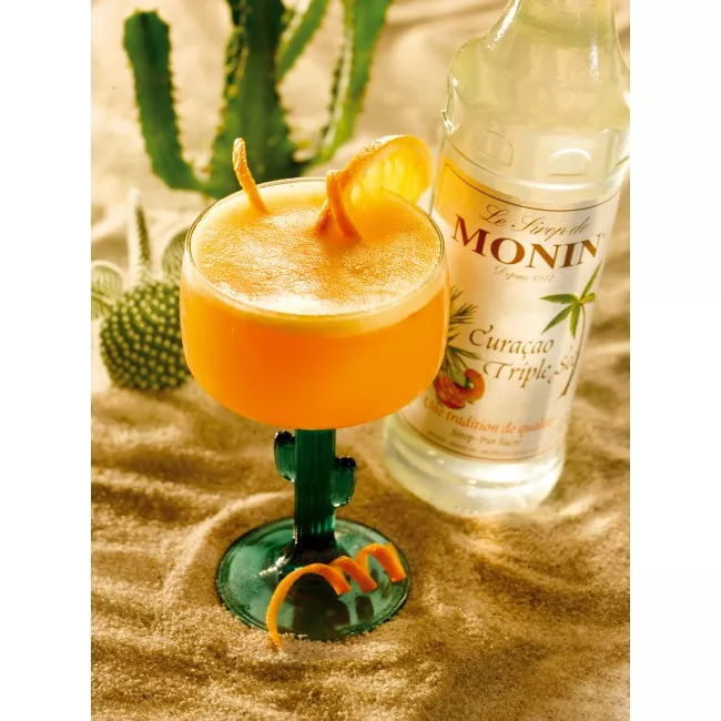 Monin Curacao Triple Sec koktélszirup 0.7L üveg