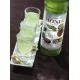 Monin Kiwi koktélszirup 0.7 literes üvegben