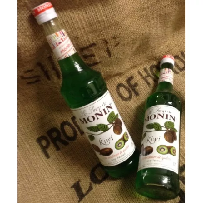 Monin Kiwi koktélszirup 0.7 literes üvegben