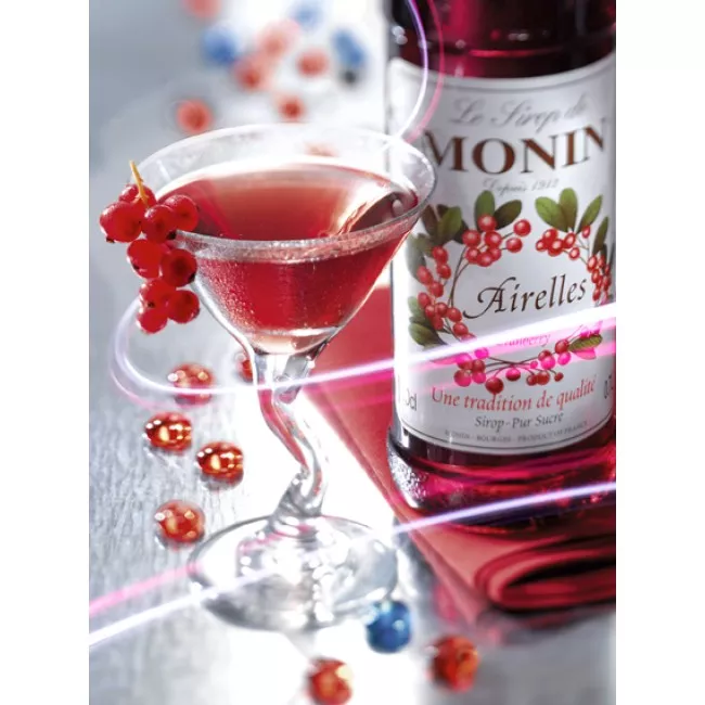 Monin vörösáfonya koktélszirup 0.7L üveges kiszerelés