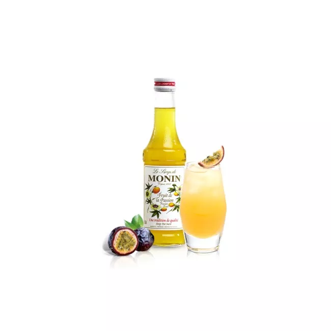 Monin Maracuja koktélszirup 0.7L üveges kiszerelésben