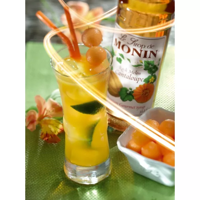 Monin koktélszirup sárgadinnye ízesítéssel, 0.7L üveg