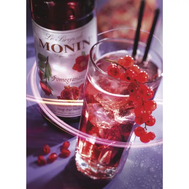 Monin Gránátalma koktélszirup 0.7 literes üvege